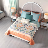 COMITAN SPECIAL FABRIC ULTRA SLIM REVERSIBLE COMFORTER 1 PCS QUEEN SIZE MADE IN MEXICO