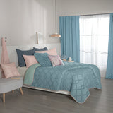 CELESTE NUUT JACQUARD TEXTURE REVERSIBLE COMFORTER 1 PCS KING SIZE MADE IN MEXICO
