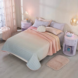 SUNSET SPECIAL FABRIC ULTRA SLIM REVERSIBLE COMFORTER 1 PCS QUEEN SIZE MADE IN MEXICO