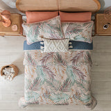 CRETA LEAVES SPECIAL FABRIC ULTRA SLIM REVERSIBLE COMFORTER 1 PCS KING SIZE MADE IN MEXICO