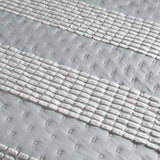 BILBAO STRIPED ULTRA SLIM REVERSIBLE COMFORTER 1 PCS QUEEN SIZE MADE IN MEXICO