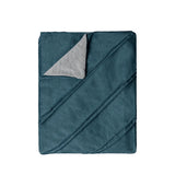 ATLANTIC DUVET COVER EMBOSSED STRIPED TEXTURE REVERSIBLE COMFORTER 1 PCS CALIFORNIA KING SIZE MADE IN MEXICO