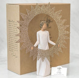 STARLIGHT TREE TOPPER FIGURE SCULPTURE HAND PAINTING WILLOW TREE BY SUSAN LORDI
