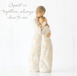 CLOSE TO ME FIGURE SCULPTURE HAND PAINTING WILLOW TREE BY SUSAN LORDI