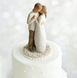 PROMISE CAKE TOPPER FIGURE SCULPTURE HAND PAINTING WILLOW TREE BY SUSAN LORDI
