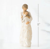 CLOSE TO ME FIGURE SCULPTURE HAND PAINTING WILLOW TREE BY SUSAN LORDI