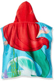 LITTLE MERMAID DISNEY ORIGINAL LICENSED BEACH HOODED TOWEL SUPER SOFT (23.6”x47.2”)