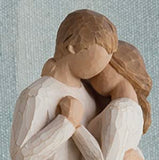 PROMISE MUSICAL BOX FIGURE SCULPTURE HAND PAINTING WILLOW TREE BY SUSAN LORDI