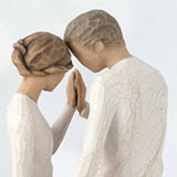 AROUND YOU CAKE TOPPER FIGURE SCULPTURE HAND PAINTING WILLOW TREE BY SUSAN LORDI