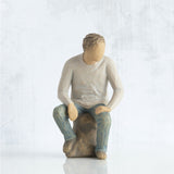 MY GUY SCULPTURE FIGURE HAND PAINTING WILLOW TREE BY SUSAN LORDI