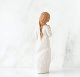 REMEMBER FIGURE SCULPTURE HAND PAINTING WILLOW TREE BY SUSAN LORDI