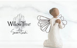 ANGEL OF THE SPIRIT FIGURE SCULPTURE HAND PAINTING WILLOW TREE BY SUSAN LORDI
