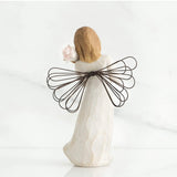 THINKING OF YOU ANGEL FIGURE SCULPTURE HAND PAINTING WILLOW TREE BY SUSAN LORDI