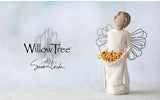 SUNSHINE ANGEL FIGURE SCULPTURE HAND PAINTING WILLOW TREE BY SUSAN LORDI