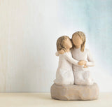 SISTER MINE FIGURE SCULPTURE HAND PAINTING WILLOW TREE BY SUSAN LORDI