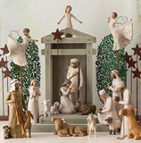 METAL STAR BACKDROP FIGURE SCULPTURE HAND PAINTING WILLOW TREE BY SUSAN LORDI