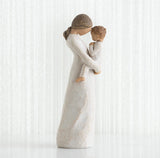 TENDERNESS FIGURE SCULPTURE HAND PAINTING WILLOW TREE BY SUSAN LORDI