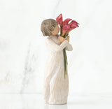 BLOOM FIGURE SCULPTURE HAND PAINTING WILLOW TREE BY SUSAN LORDI