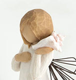 THINKING OF YOU ANGEL FIGURE SCULPTURE HAND PAINTING WILLOW TREE BY SUSAN LORDI