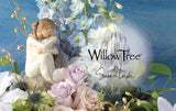GUARDIAN FIGURE SCULPTURE HAND PAINTING WILLOW TREE BY SUSAN LORDI