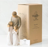 MY GIRLS FIGURE SCULPTURE HAND PAINTING WILLOW TREE BY SUSAN LORDI