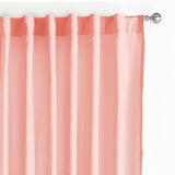 ROSE MATURA VIASOFT MID LIGHT CURTAINS WINDOWS PANELS LONG 2 PCS