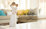 TENDERNESS FIGURE SCULPTURE HAND PAINTING WILLOW TREE BY SUSAN LORDI