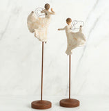 ANGEL DANCE OF LIFE FIGURE SCULPTURE HAND PAINTING WILLOW TREE BY SUSAN LORDI