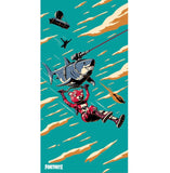 FORTNITE PINK PANDA EPIC GAME ORIGINAL LICENSED BEACH TOWEL SUPER SOFT (27”x54”)