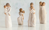 TENDERNESS FIGURE SCULPTURE HAND PAINTING WILLOW TREE BY SUSAN LORDI