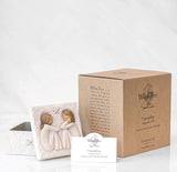 FRIENDSHIP KEEPSAKE BOX FIGURE SCULPTURE HAND PAINTING WILLOW TREE BY SUSAN LORDI