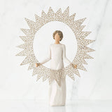 STARLIGHT TREE TOPPER FIGURE SCULPTURE HAND PAINTING WILLOW TREE BY SUSAN LORDI
