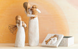 ANGEL OF FRIENDSHIP FIGURE SCULPTURE HAND PAINTING WILLOW TREE BY SUSAN LORDI