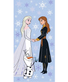 FROZEN II ELSA AND ANNA DISNEY ORIGINAL LICENSED BEACH TOWEL SUPER SOFT (27”x54”)