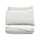 GRAY SOLID COLOR VIASOFT SHEET SET 3 PCS TWIN 100% MICROFIBER