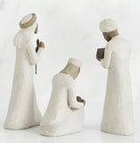 THE TREE WISEMEN FIGURE SCULPTURE HAND PAINTING WILLOW TREE BY SUSAN LORDI