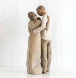 WE ARE THREE FIGURE SCULPTURE HAND PAINTING WILLOW TREE BY SUSAN LORDI