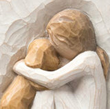 TRUE PLAQUE FIGURE SCULPTURE HAND PAINTING WILLOW TREE BY SUSAN LORDI