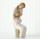 LOVING MY MOTHER FIGURE SCULPTURE HAND PAINTING WILLOW TREE BY SUSAN LORDI