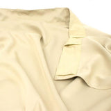 CATANIA BEIGE BLACKOUT CURTAINS WINDOWS PANELS SHORT 2 PCS