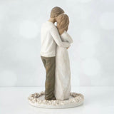 TOGETHER CAKE TOPPER FIGURE SCULPTURE HAND PAINTING WILLOW TREE BY SUSAN LORDI
