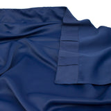 CATANIA NAVY BLUE BLACKOUT CURTAINS WINDOWS PANELS LONG 2 PCS
