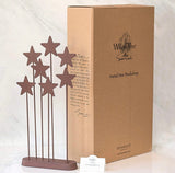 METAL STAR BACKDROP FIGURE SCULPTURE HAND PAINTING WILLOW TREE BY SUSAN LORDI