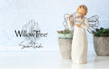 JUST FOR YOU ANGEL FIGURE SCULPTURE HAND PAINTING WILLOW TREE BY SUSAN LORDI
