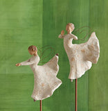 ANGEL DANCE OF LIFE FIGURE SCULPTURE HAND PAINTING WILLOW TREE BY SUSAN LORDI