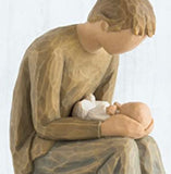 NEW DAD FIGURE SCULPTURE HAND PAINTING WILLOW TREE BY SUSAN LORDI