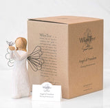 ANGEL OF FREEDOM FIGURE SCULPTURE HAND PAINTING WILLOW TREE BY SUSAN LORDI