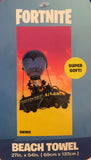 FORTNITE GAME ORIGINAL LICENSED BEACH TOWEL EXTRA SOFT  (27”x54”)