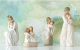 GUARDIAN FIGURE SCULPTURE HAND PAINTING WILLOW TREE BY SUSAN LORDI