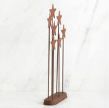METAL STAR BACKDROP FIGURE SCULPTURE HAND PAINTING WILLOW TREE BY SUSAN LORDI